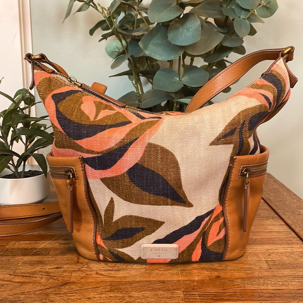 Fossil Emerson Small Crossbody Hobo Bag